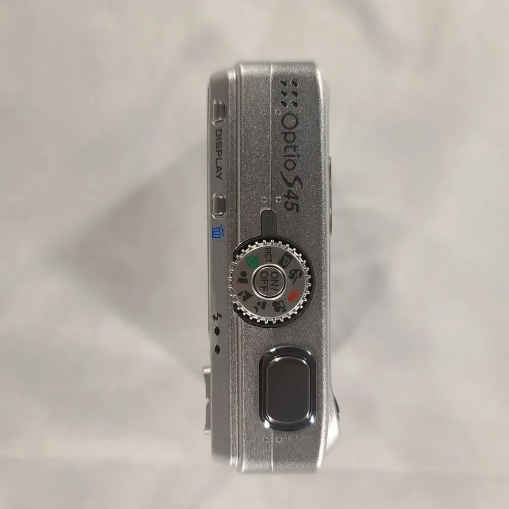 Pentax Optio S45 4MP Silver Compact Digital Camera